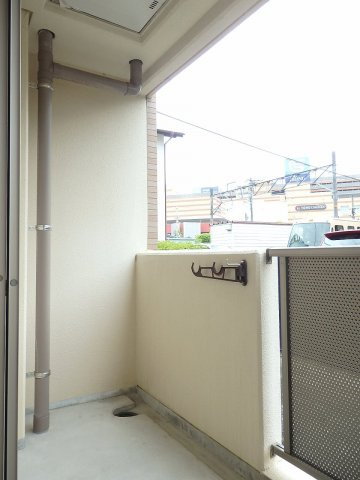 カルフ－ル緑井のバルコニー|広々としたバルコニーです