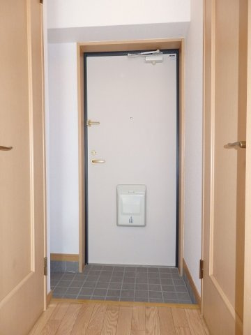 カルフ－ル緑井の玄関|毎日通る玄関はこちらです