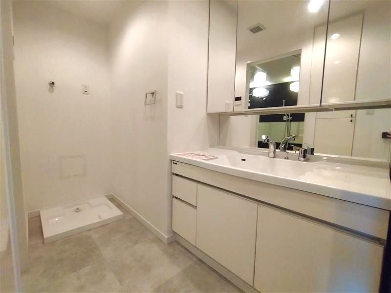 グランマノワール南陽の洗面所