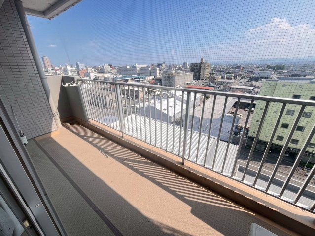 ダイアパレスピュアステージ新前橋のバルコニー