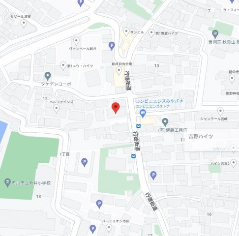 ベルツリーの地図