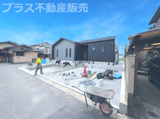 【外観】 | 完成しました。物件内部もご見学頂けます。プラス不動産販売にお任せ下さい。