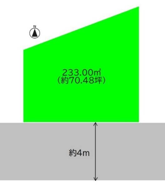海南市小野田　土地の土地図