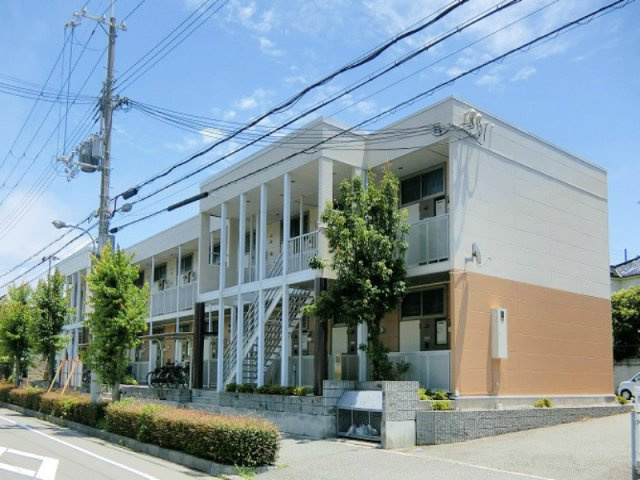 明石市藤江のアパートの外観