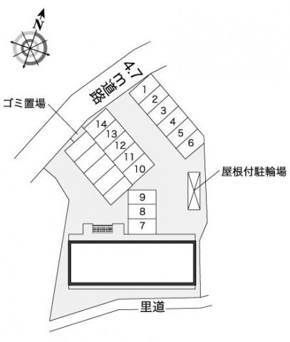 神戸市北区有野町唐櫃のアパートのその他