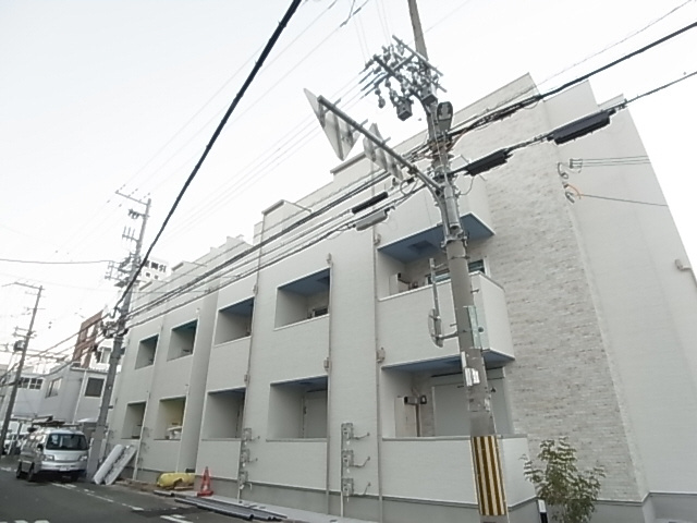 神戸市長田区川西通３丁目のアパートの外観