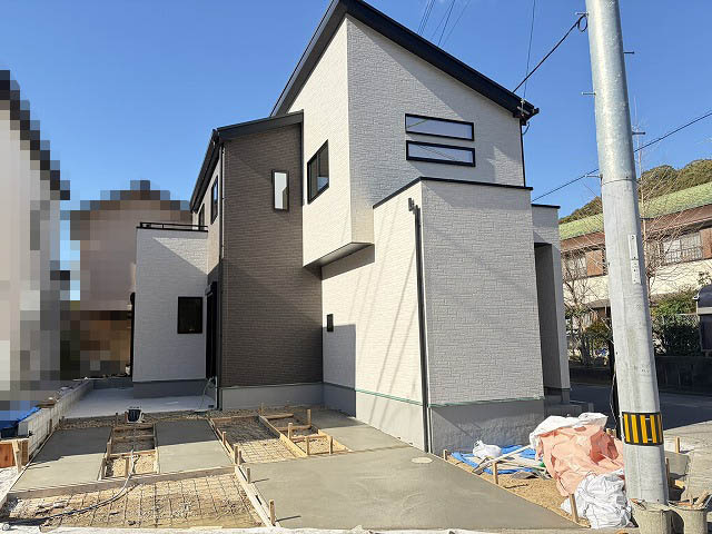 南国市緑ヶ丘　新築戸建　1号棟（全2区画）の完成予想図|１号棟