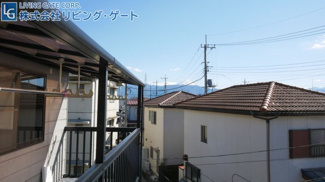 【展望】 | 甲府市飯田5丁目　平成8年築中古戸建 大変綺麗な内外装 | すっきりとした眺望です。