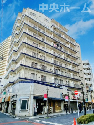 【外観】 | ダイアパレス町屋 | 外観。大規模修繕実施済み（2022年12月）。「町屋駅」徒歩1分のロケーション。