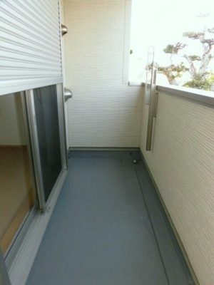 【バルコニー】 | グランソーレＡ | 陽当たり良好なバルコニーです