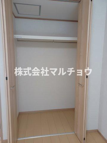 まんじゅマンションの収納|大きなスペースがあり、収納には困りません