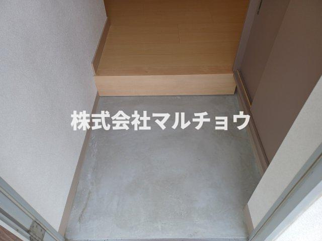 まんじゅマンションの玄関|玄関です