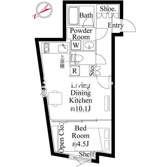 EDIT大森の間取り