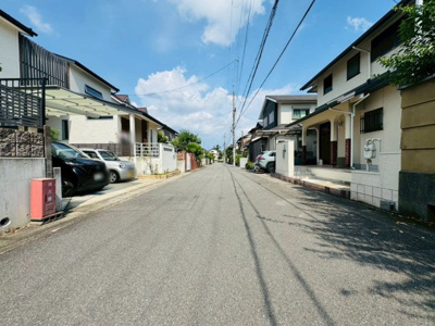 【前面道路含む現地写真】 | 大原野西竹の里一丁目　一戸建