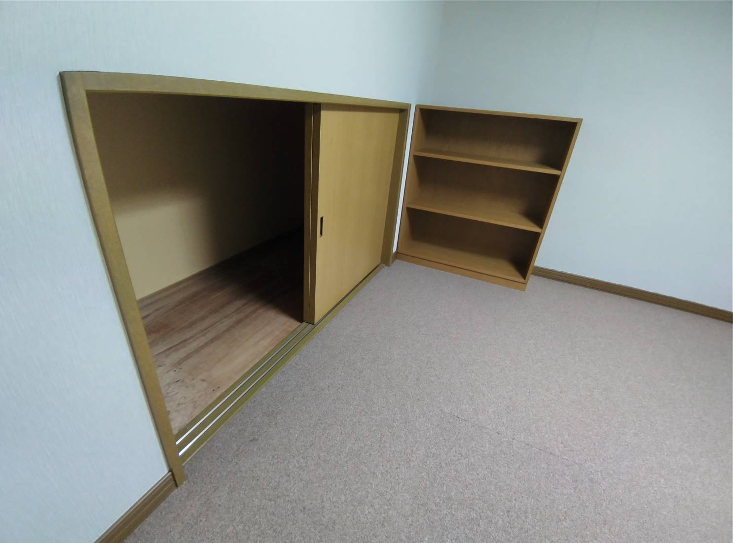 ハウスルピナスの収納