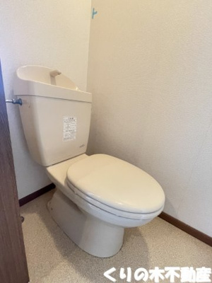 【トイレ】 | グラス　リバー | ゆったりとした空間のトイレです