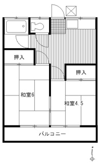 【間取り】 | 白樺荘