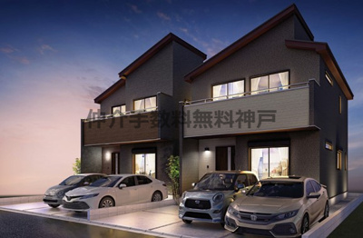 【外観】 | 明石市西明石町5丁目　新築戸建A号棟　仲介手数料無料！ | 明石市西明石町5　新築A号棟　仲介手数料無料