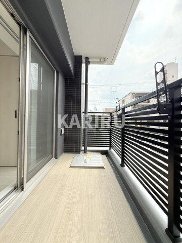 ソルテラスOSAKA緑橋クレアストのバルコニー