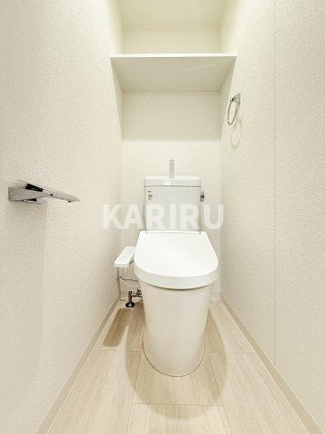 ソルテラスOSAKA緑橋クレアストのトイレ