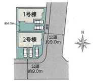 【名古屋市港区小賀須3丁目1102新築戸建1号棟】✨️仲介手数料無料✨️福田小学校・南陽中学校の画像