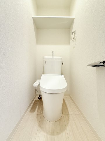 ソルテラスOSAKA緑橋クレアストのトイレ