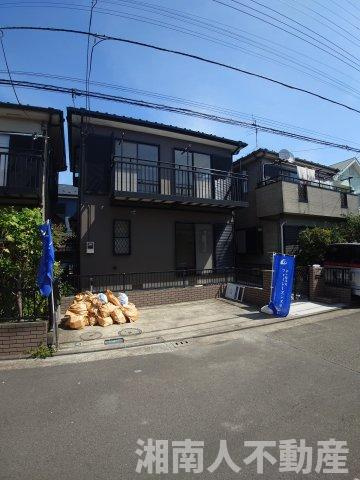 茅ヶ崎市香川4丁目 中古戸建の外観|おしゃれな外観です