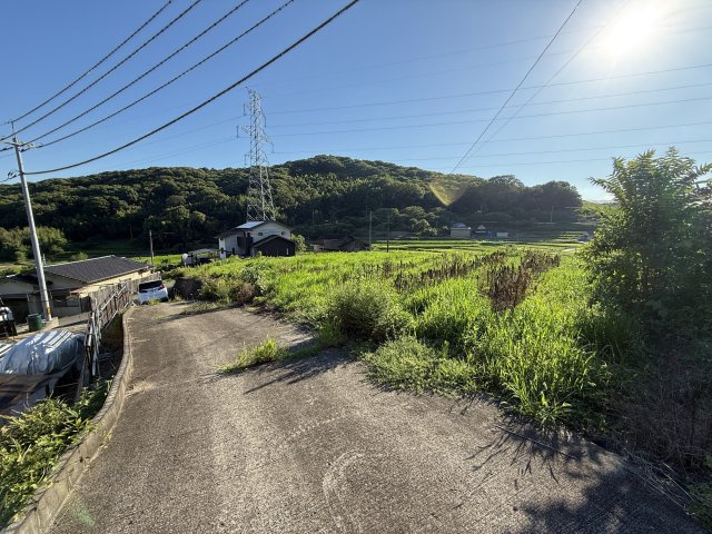 小平井売地402の前面道路含む現地写真