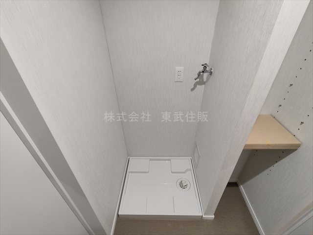 【独立洗面台】 | コスモ川越霞ヶ関 | 朝の支度にも助かる、独立の洗髪洗面化粧台