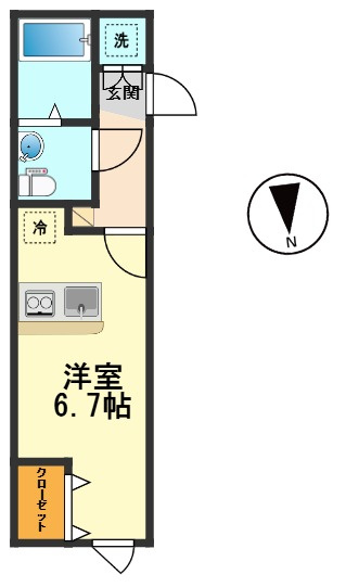 CFジオーレ小岩クレストの間取り