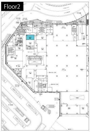 ⼾塚⻄⼝共同ビル（通称 トツカーナ）の区画図