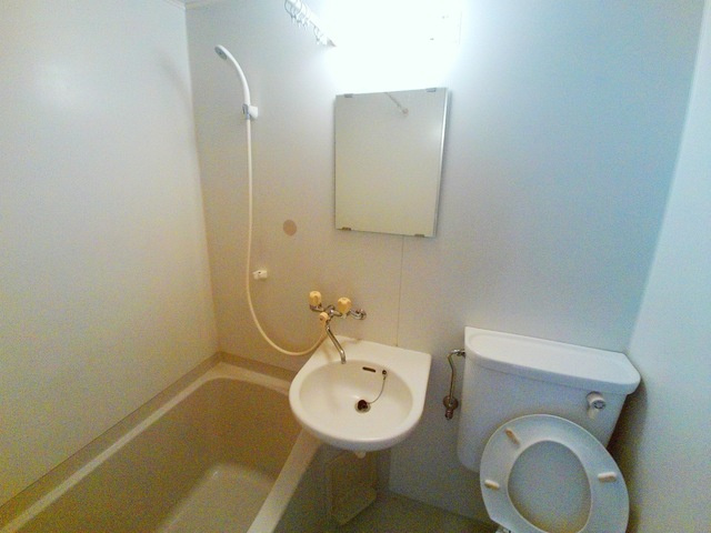 ポピア新在家の洗面所