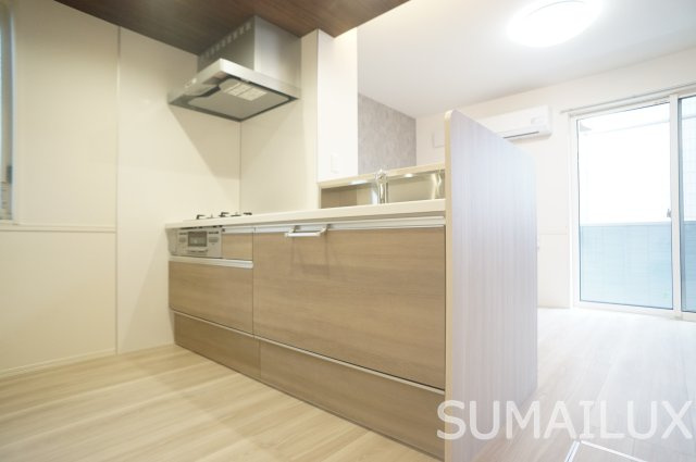 熊本市西区新土河原１丁目のアパートのキッチン