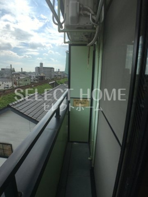 【バルコニー】 | エスト岡崎 | 同型タイプバルコニー付きです