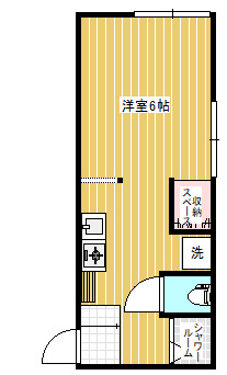 コーポ笹出の間取り