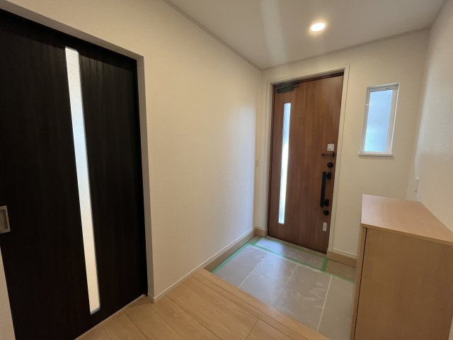 酒田市新橋三丁目の玄関