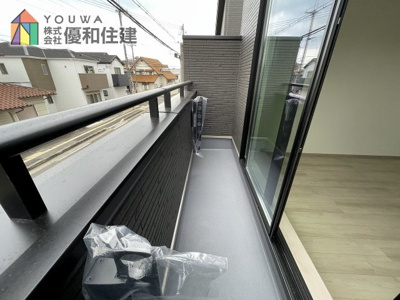 【バルコニー】 | 新築戸建　明石市西明石町2丁目
