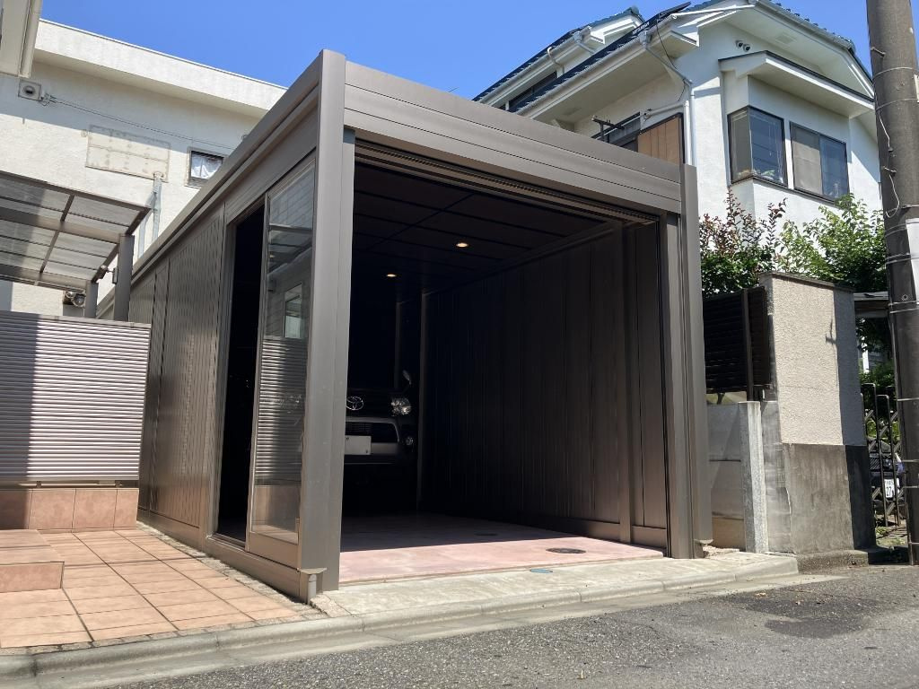 小平市大沼町２丁目の中古一戸建の駐車場