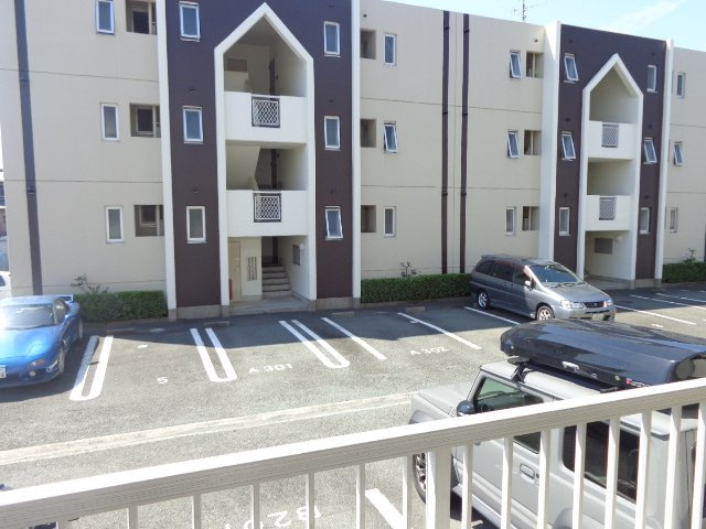 カクサン可美タウンBの外観パース