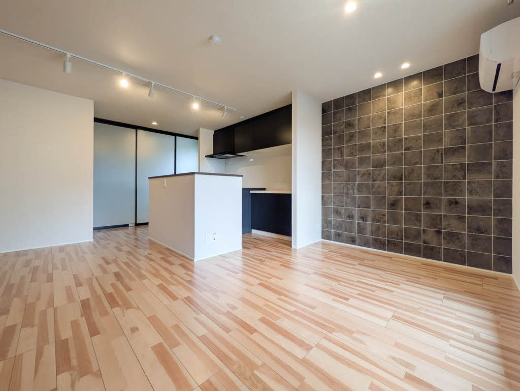 熊本市中央区新屋敷３丁目の賃貸マンションの居間・リビング