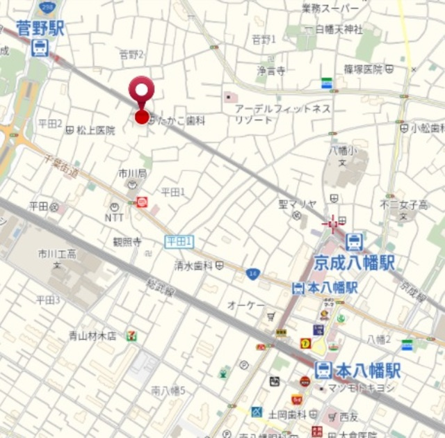 アップルハウスの地図|★案内図★