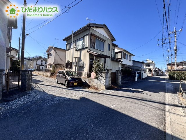 熊谷市押切　売地の前面道路含む現地写真