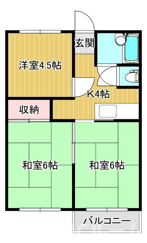 ラルースの間取り