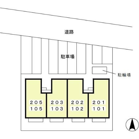 フォンテーヌの区画図
