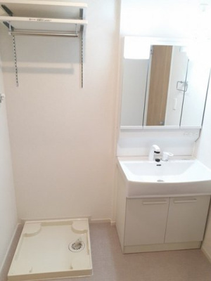 【洗面所】 | タートルヒルズ５ｔｈ | 忙しい朝には欠かせない洗面所です