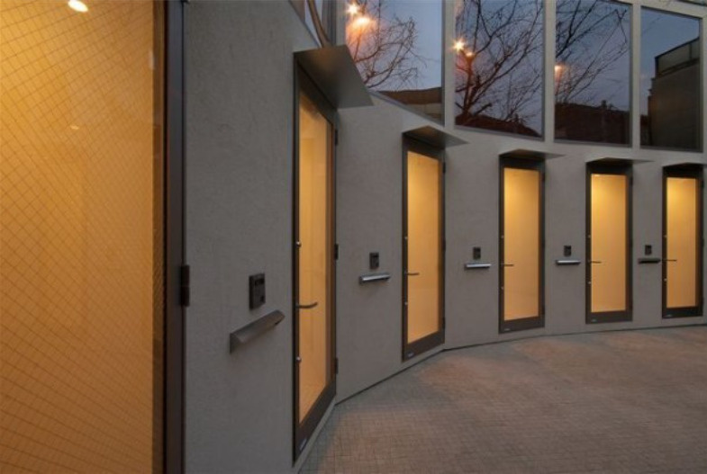 サクラノキテラス中目黒　デザイナーズ　テラスハウス　礼金0　敷金0のエントランス