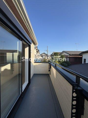 【バルコニー】 | 洗濯物もカラッと乾く南側バルコニーです◎