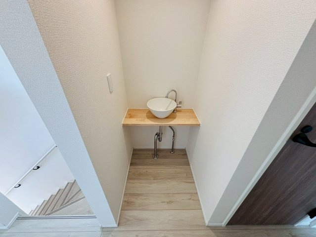 リナージュ／東区秋津1丁目第1期／1号棟の洗面所