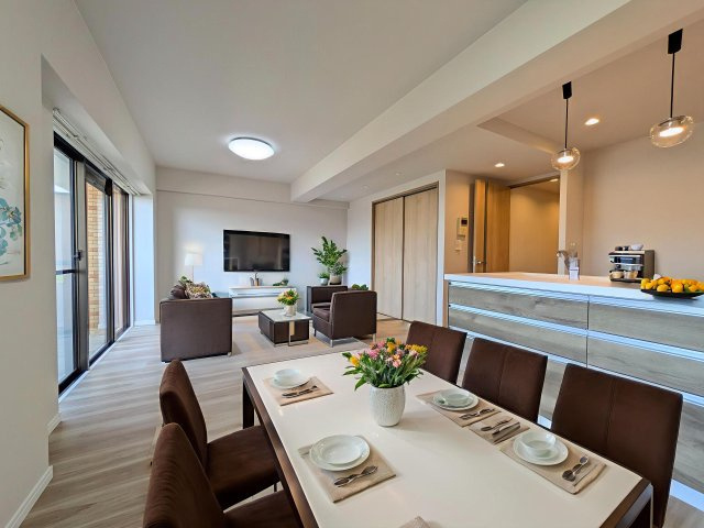 【居間・リビング】 | ☆CGでバーチャルホームステージングしています。
