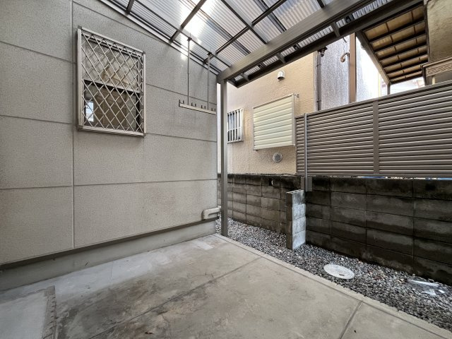 堺市東区大美野　中古戸建のその他|バーベキューやお子様の遊び場など様々な用途で活用できる便利なスペースです。